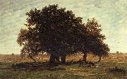 Oak Trees near Apremont Theodore Roussel